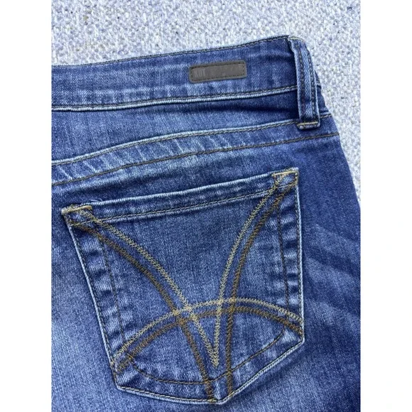 KUT From The Kloth Diana Skinny Jeans Women's Size 8 Blue Dark Wash Denim Pants - Picture 6 of 8